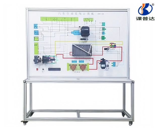 手動空調系統示教板